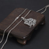 Colgante Mantra Om Plata 925