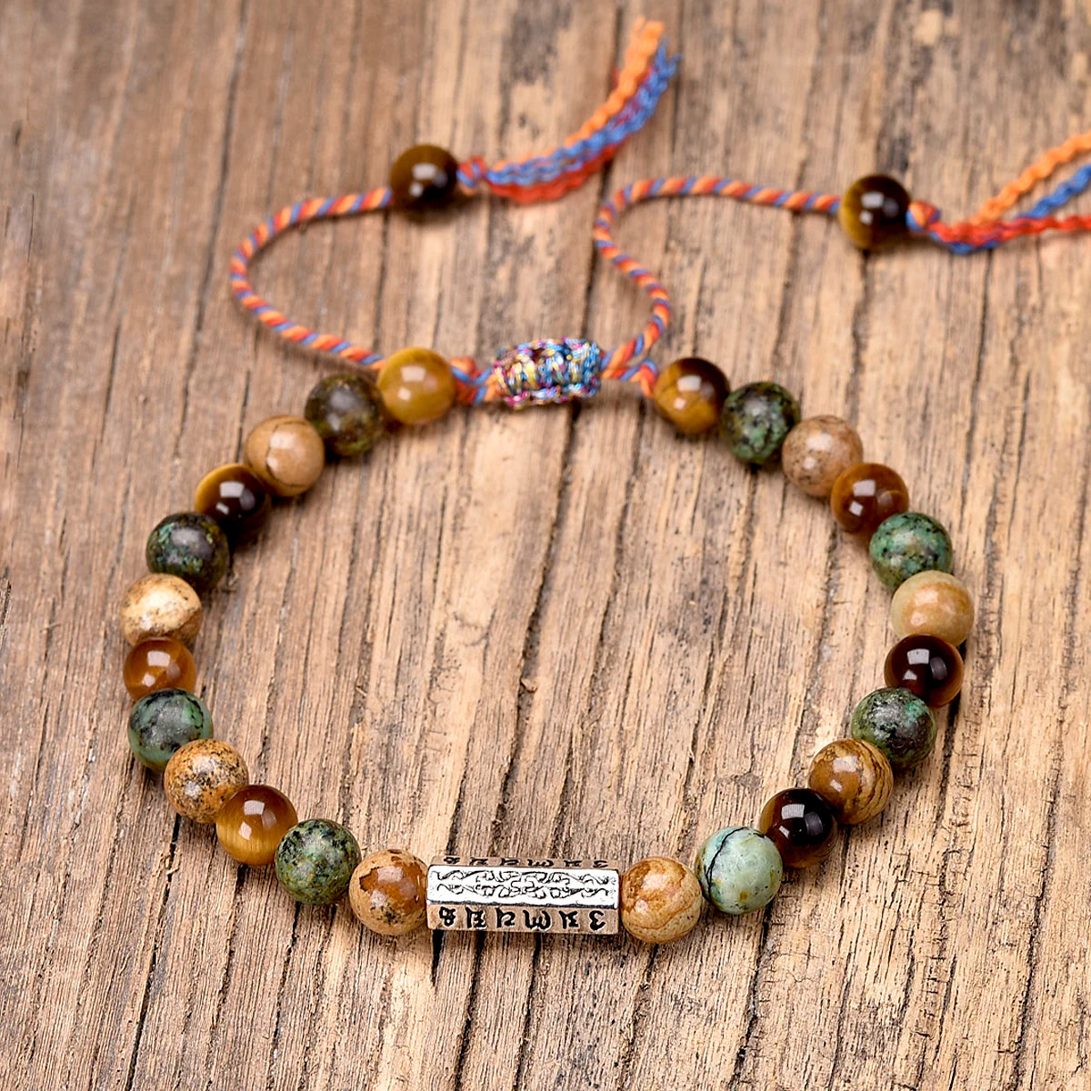 Pulsera Mantra - Ojo de Tigre