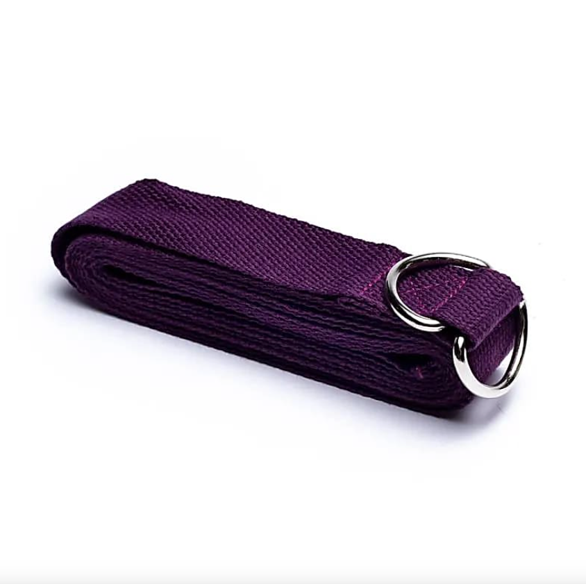 Cuerda de Yoga de algodón - Morado - Mundo Tibet