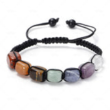 Pulsera de 7 Chakras y Cristales - Mundo Tibet