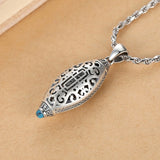 Pendentif Roue de Prière Mantra