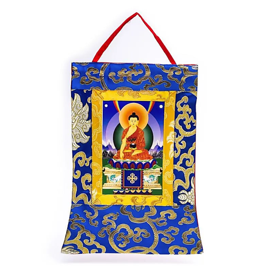 Thangka Impresa de Buda Shakyamuni - Mundo Tibet