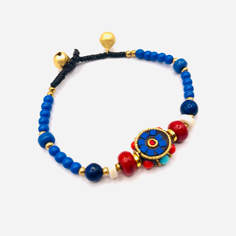 Pulsera de Loto de Sabiduría Protectora