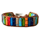 pulsera de 7 chakras hecha con piedras naturales- Mundo Tibet