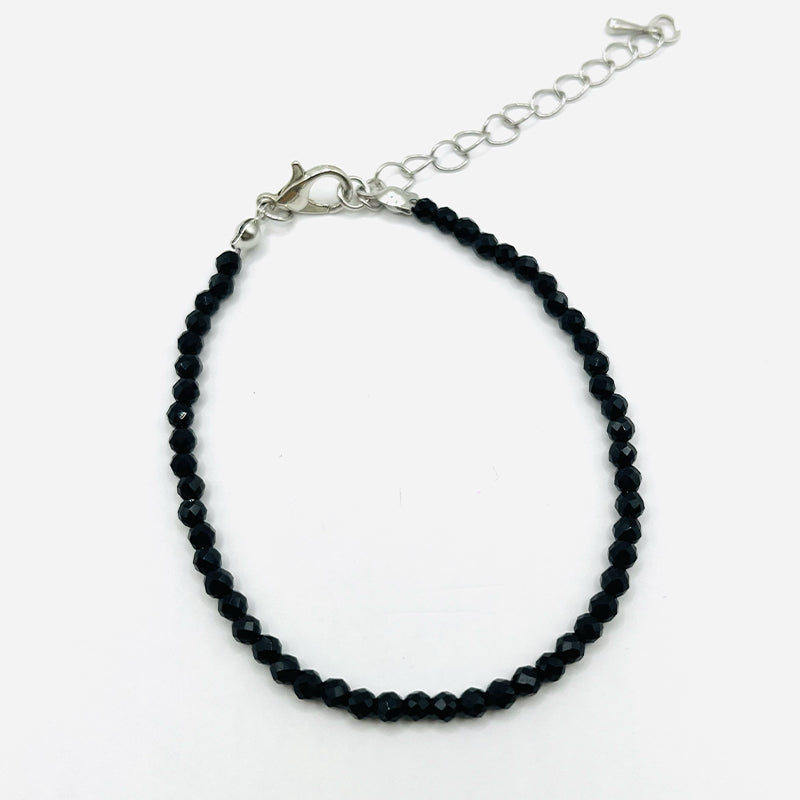Pulsera Protector Energética – Obsidiana Facetada - Mundo Tibet
