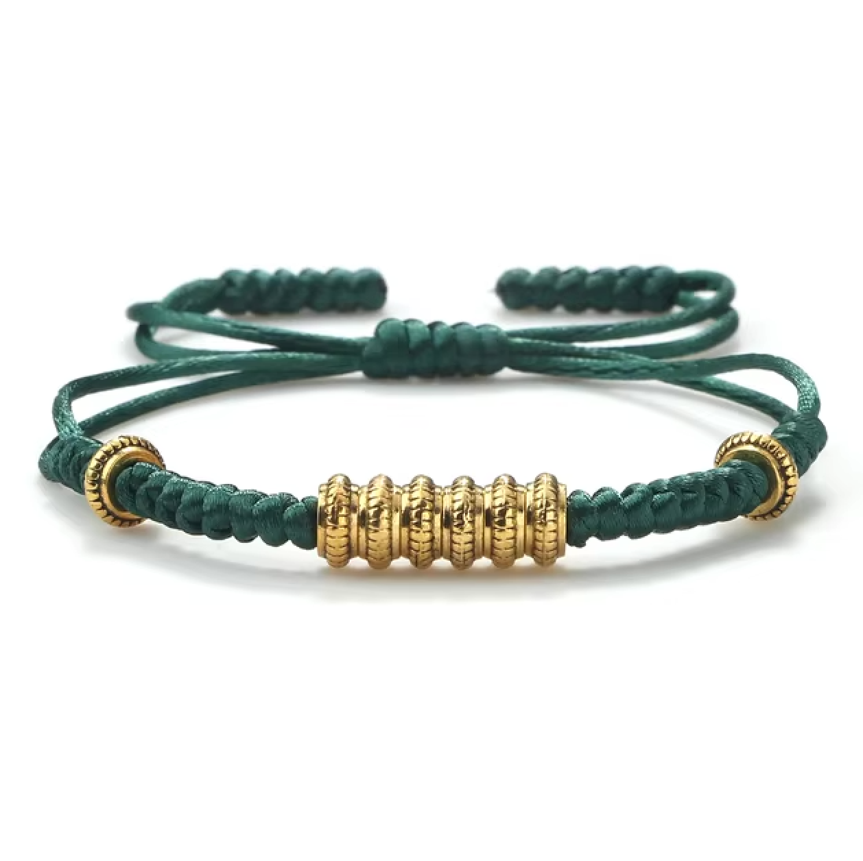 pulsera-tibetano-de-las-7-oportunidades-verde - Mundo Tibet