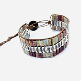 pulsera tibetana de sabiduría de turquesa - Mundo Tibet
