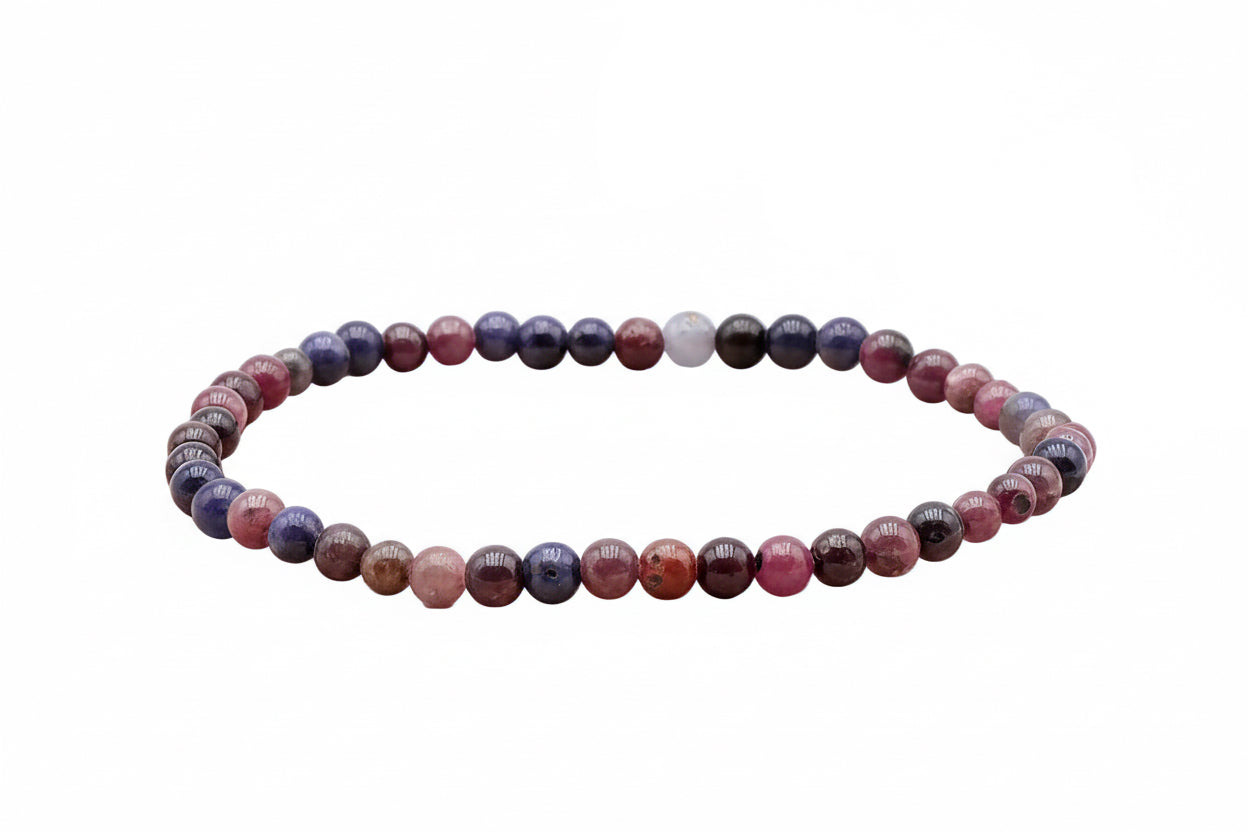 pulsera de zafiro multicolor - Mundo Tibet