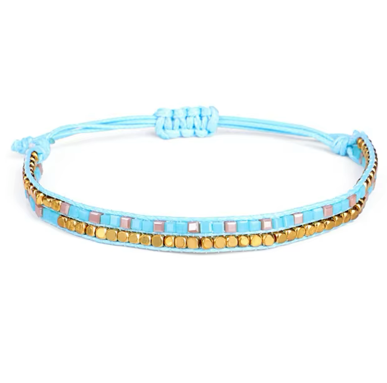 pulsera tibetana de cristal y cobre - Mundo Tibet