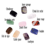 Juego de 10 Piedras Naturales - Equilibrio, Anclaje y Armonía