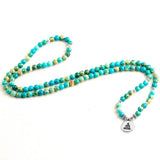 collar de 108 cuentas - Turquesa - Mundo Tibet