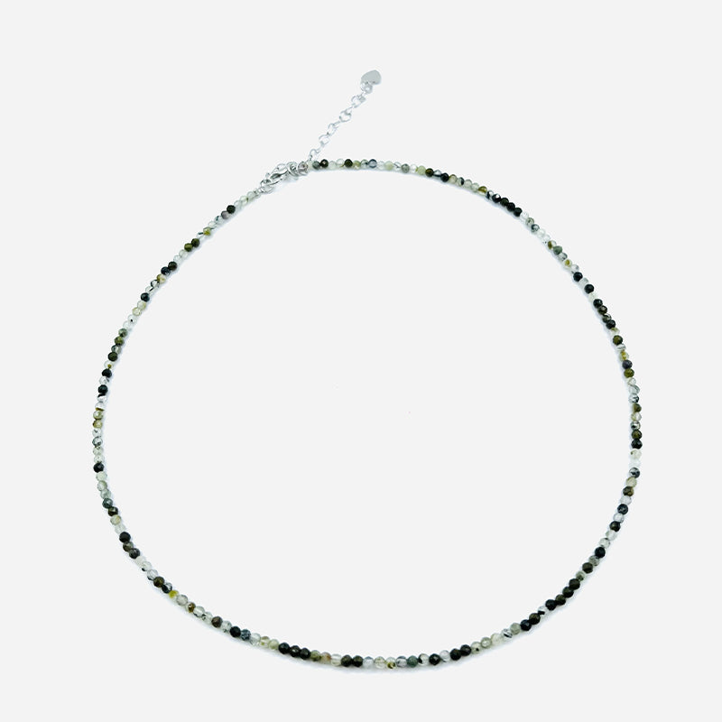 Collar Paz Intuitiva – Precuela Natural Facetada - Mundo Tibet