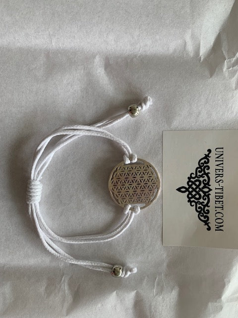 Pulseras Tejidas con el Símbolo de la Flor de la Vida