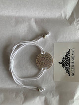Pulseras Tejidas con el Símbolo de la Flor de la Vida