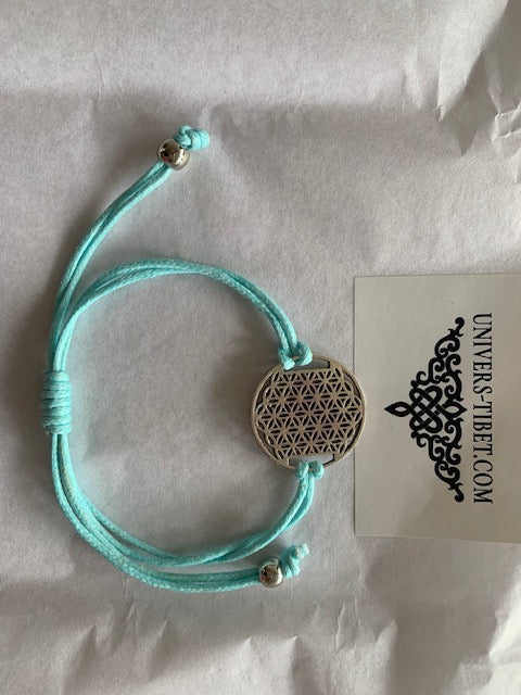 Pulseras Tejidas con el Símbolo de la Flor de la Vida