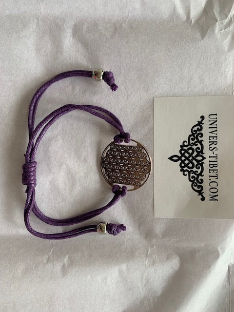 Pulseras Tejidas con el Símbolo de la Flor de la Vida