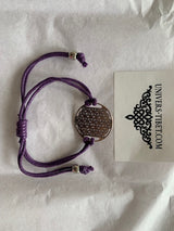 Pulseras Tejidas con el Símbolo de la Flor de la Vida