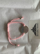 Pulseras Tejidas con el Símbolo de la Flor de la Vida