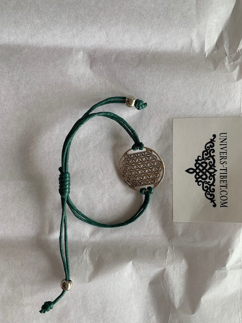 Pulseras Tejidas con el Símbolo de la Flor de la Vida