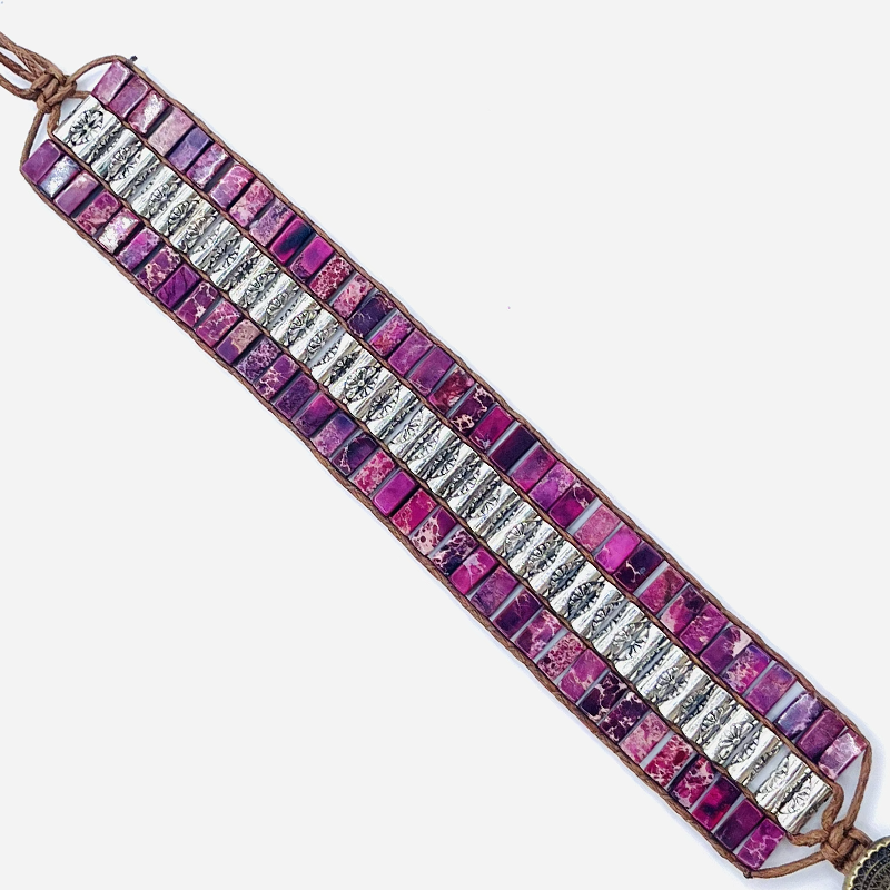 Pulsera de Energía Jaspe Rojo