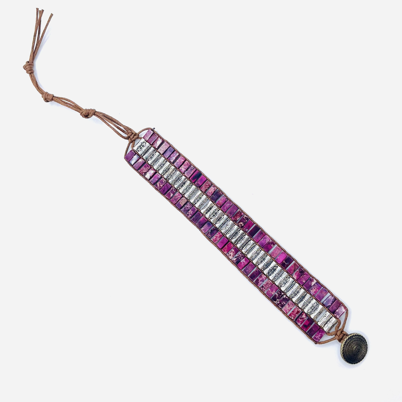 Pulsera de Energía Jaspe Rojo
