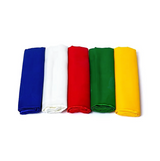 conjunto tibetano de seda de 5 colores - Mundo Tibet