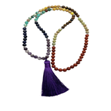 Mala de 7 Chakras con Piedras Naturales