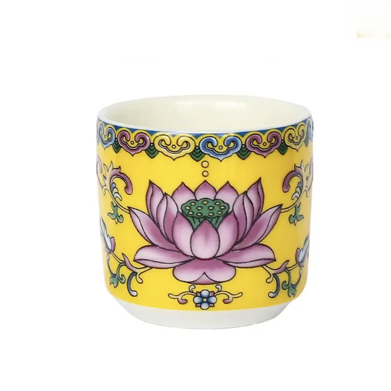 taza-de-ofrenda-budista-lotus-sagrado - Unviers Tibet
